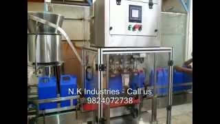 Famous Inline linear Screw capping machine for edible oil Profile