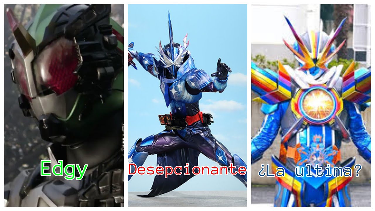 Juan termina el Ranking de Final Forms de Kamen Rider (Reiwa)