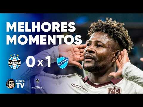 MELHORES MOMENTOS: GRÊMIO 0 X 1 BOLÍVAR | CONMEBOL SULAMERICANA 26 | PLAYOFFS