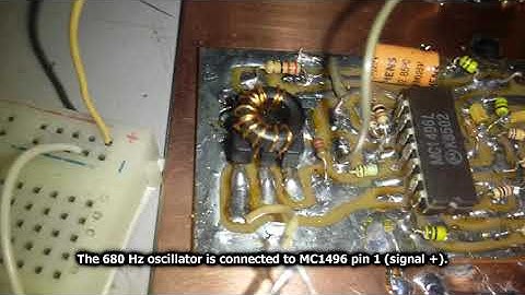 mc1496 balanced modulator board from the junk box