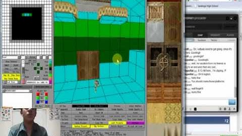 TRLE Livestream (Speed Level Edit) - Crafting the Main Hall of the Mansion (June 2011)