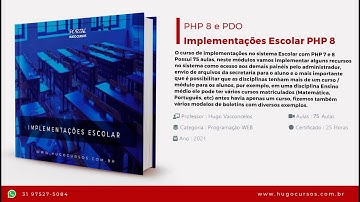 Implementações Escolar PHP 8 - Aula 03  - Acessando com administrador