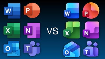 Microsoft Office/365 App Icons: 2019 vs 2025!
