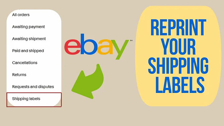 How to Reprint an eBay Shipping Label Without Paying Twice