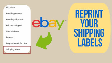 How to Reprint an eBay Shipping Label Without Paying Twice