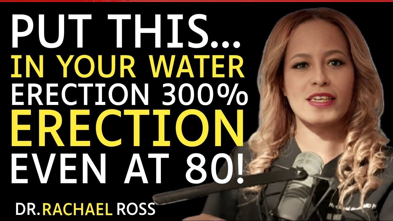 STOP Drinking Plain Water! Add THIS for Max Nitric Oxide and Rock Solid Erections | Dr. Rachael Ross