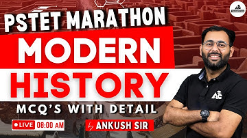 PSTET MARATHON | MODERN HISTORY | MCQ