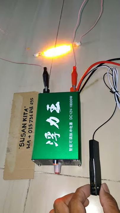BARU DAN MURAH SETRUM IKAN nila SONIC 18000W BAYAR DITEMPAT