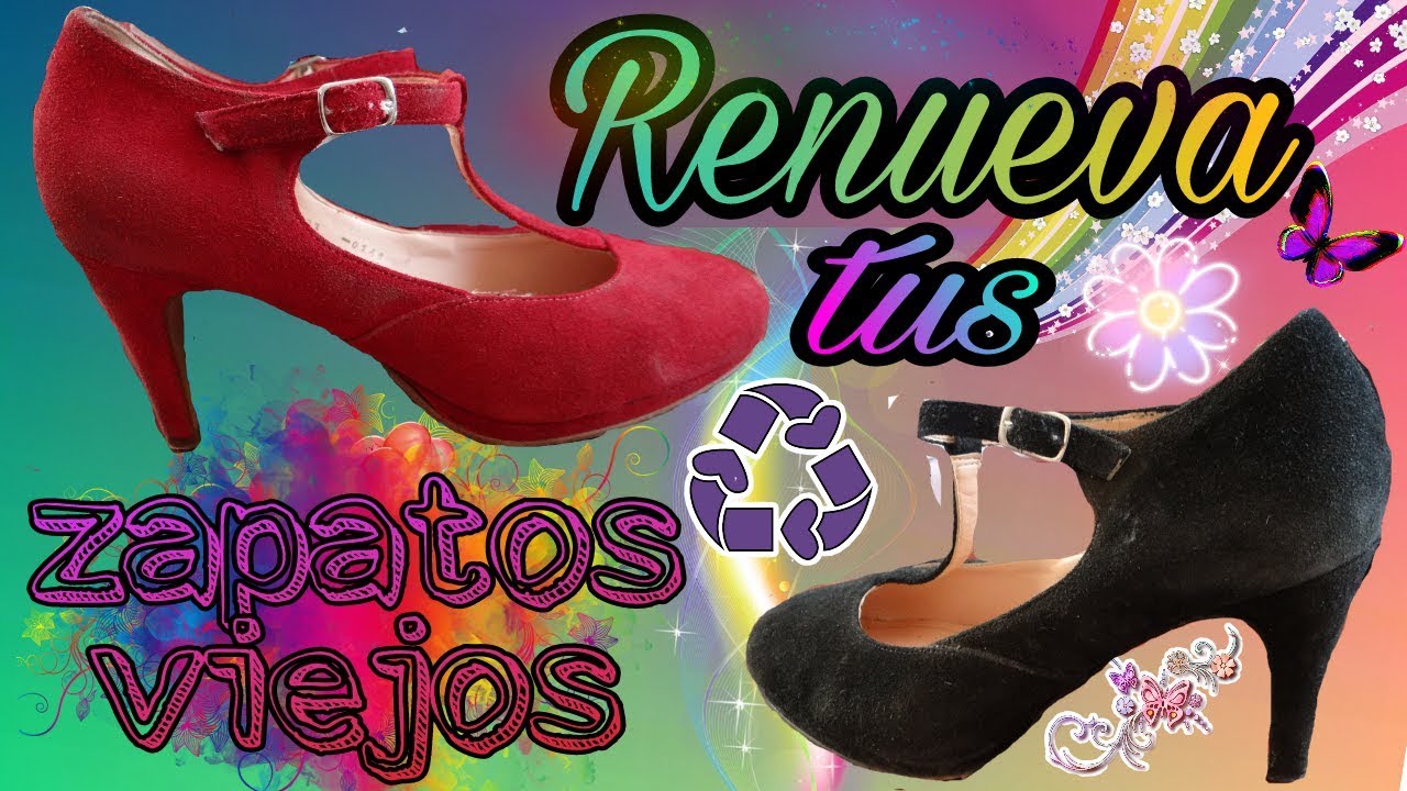 renovar zapatos - YouTube