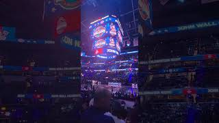John Wall Night - Washington Wizards Halftime