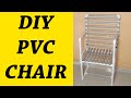 DIY pvc chair - pvc pipe projects - pvc pipe furniture