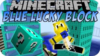 Minecraft BLUE LUCKY BLOCK (Build Faster) [Deutsch]