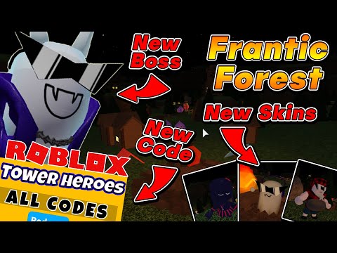 Tower Heroes Codes Frantic Forest Update New Tempre Boss New Skins Roblox All Codes May 2020 Youtube - all 3 free secret hero codes in tower heroes roblox youtube