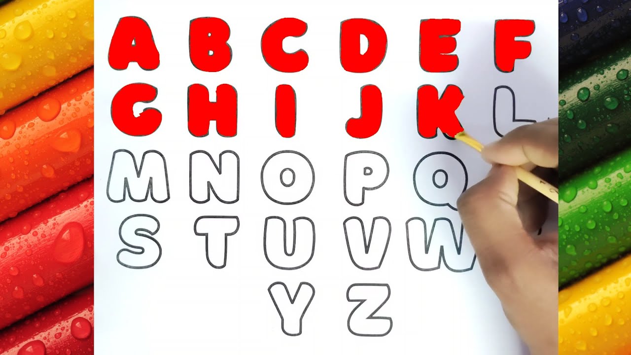 🖍️ Crayon Carnival: A to Z Magic on #KiddosTV! 🌟 ️ #abcd #abc #abcsong ...