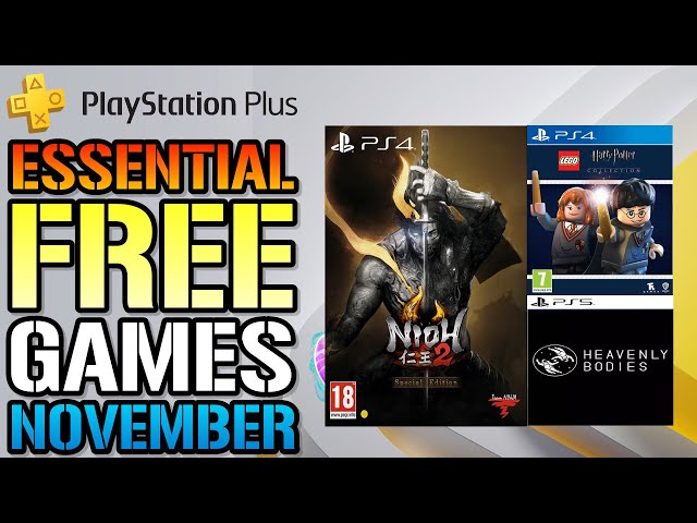 PlayStation Plus Monthly Games for November: Nioh 2, Lego Harry