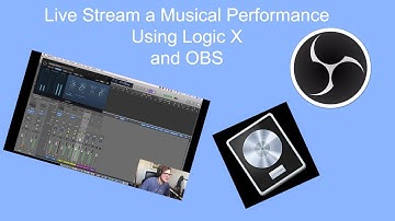 How to Live Stream a Musical Performance (Audio setup with DAW Logic X & OBS)