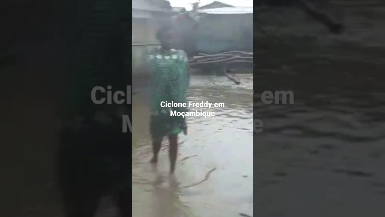 Estragos causados pelo Ciclone Freddy em Moçambique