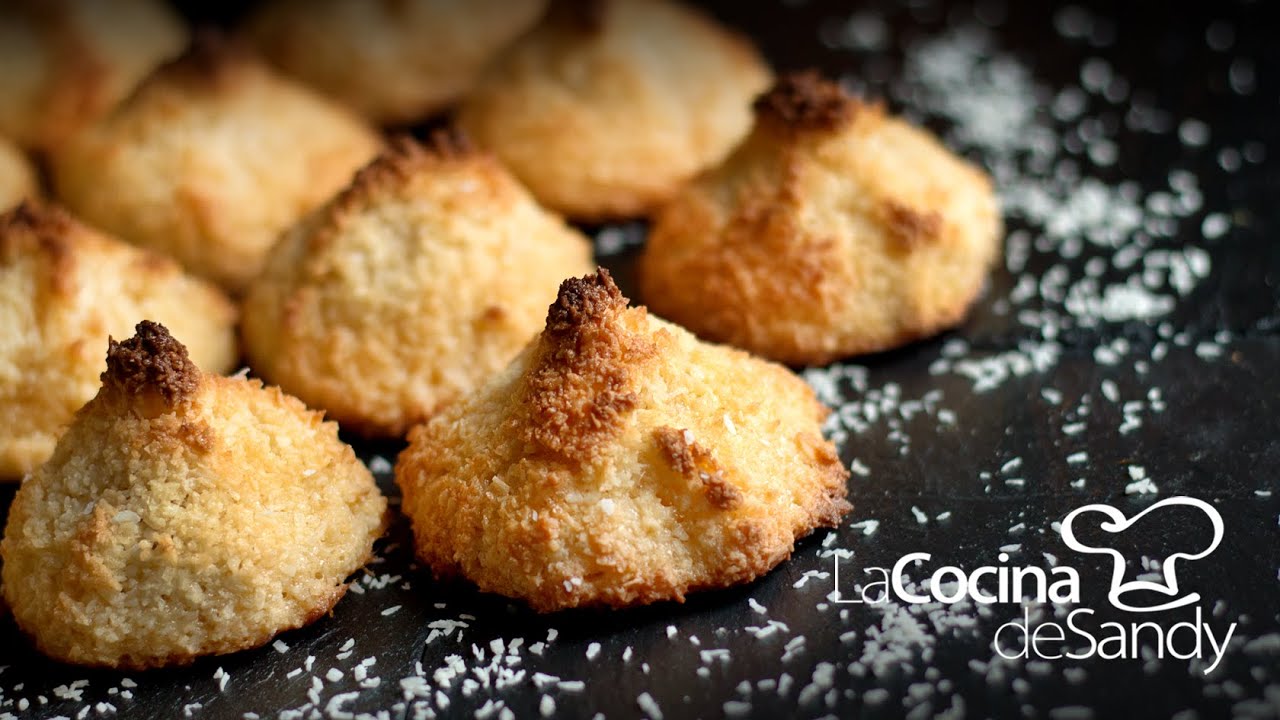 Cocadas rapidas o Coquitos en recetas faciles de cocina con coco para niños