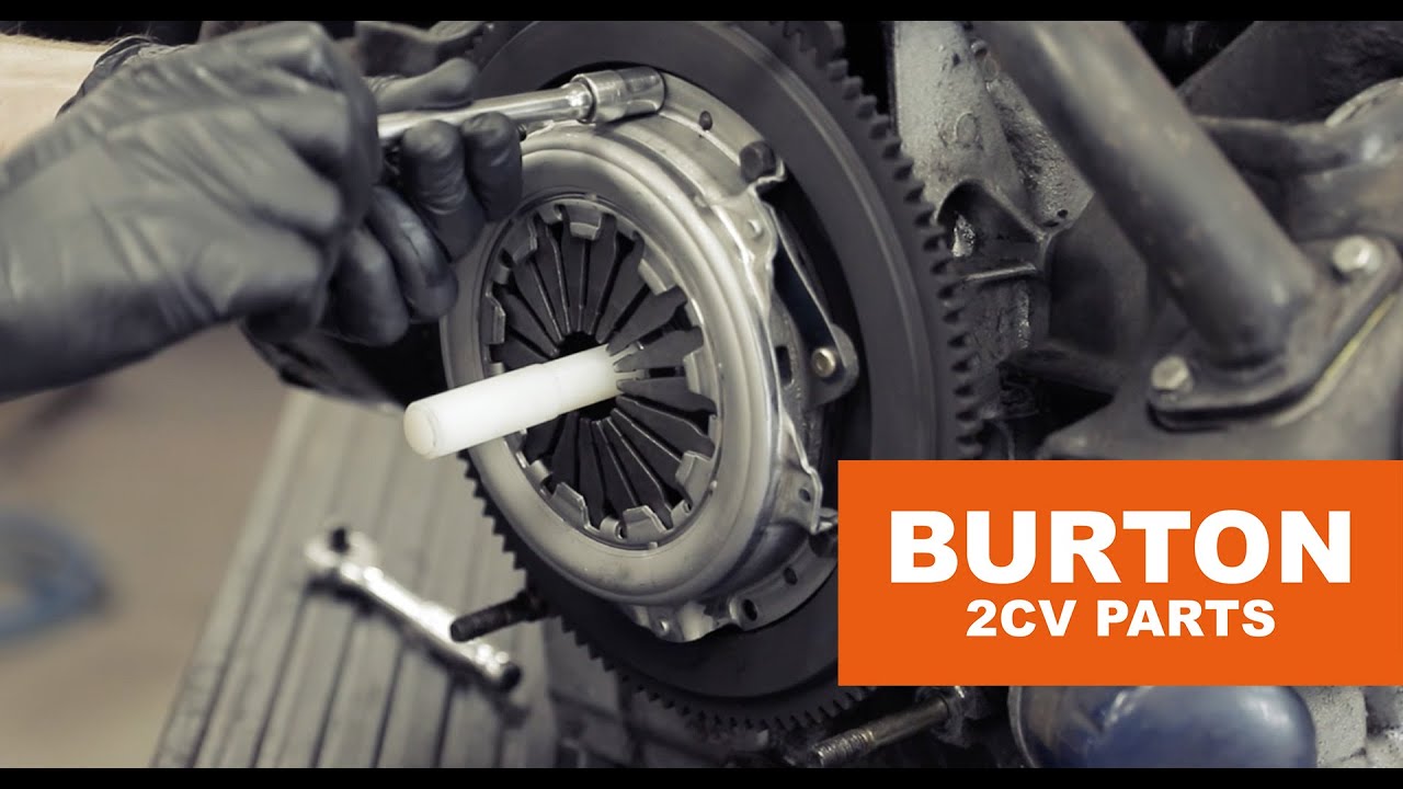 HOW TO MOUNT YOUR CLUTCH BURTON 2CV PARTS YouTube