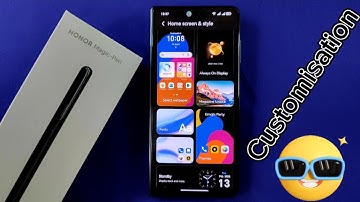 HONOR devices including Honor Magic V3 - Wallpaper, Always On Display, Fonts, Themes, Icons etc