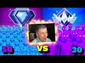 50 Diamant vs. 30 Unreal SPIELER