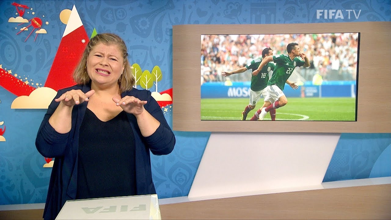 FIFA WC 2018 - GER vs. MEX – for Deaf and Hard of Hearing - International Sign كرة القدم العاب