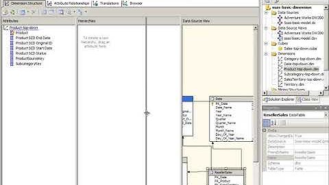 07. Demo Combining Tables for Snowflake Dimension (Top Down Design).wmv