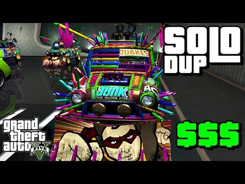 SOLO KOPIOWANIE SAMOCHODÓW GTA 5 GLITCH NA KASĘ buchanan park