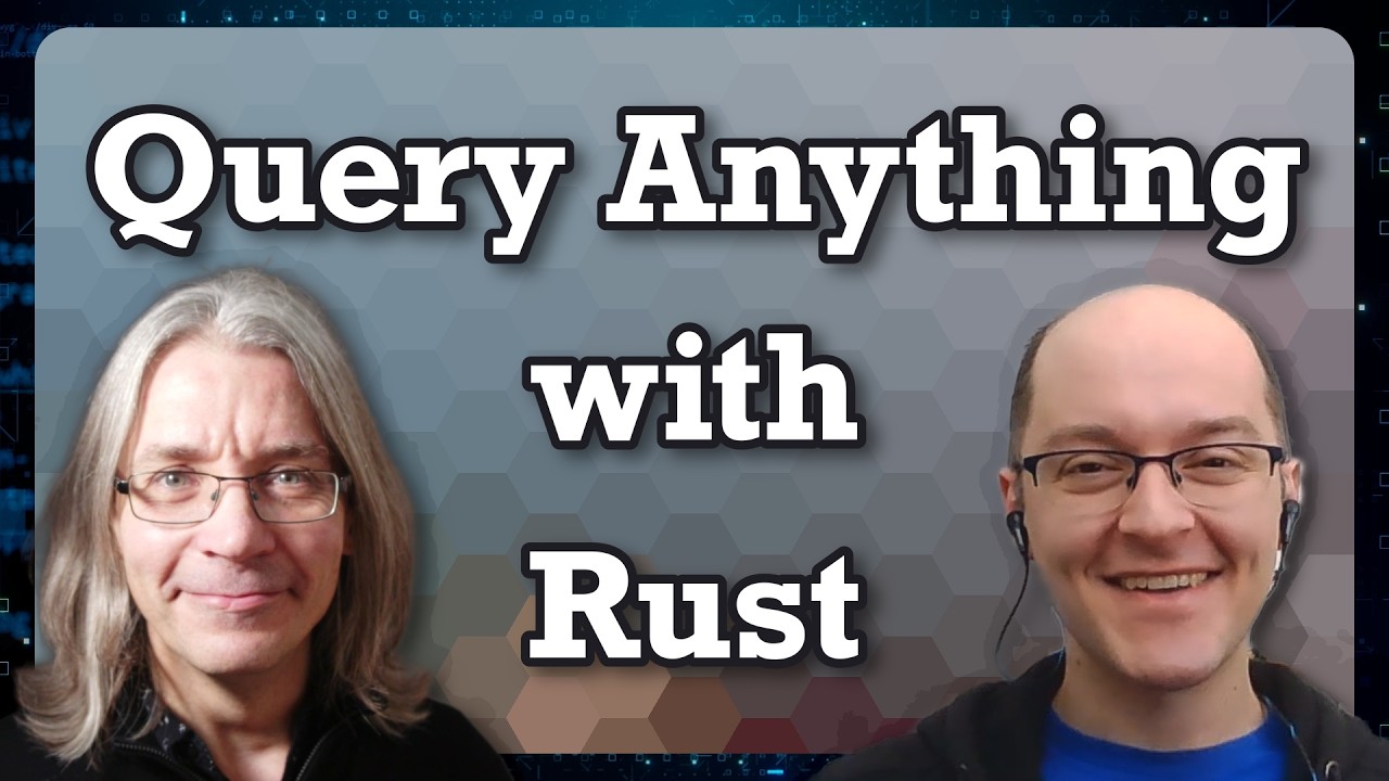 A Universal Query Engine in Rust (with Predrag Gruevski) - YouTube