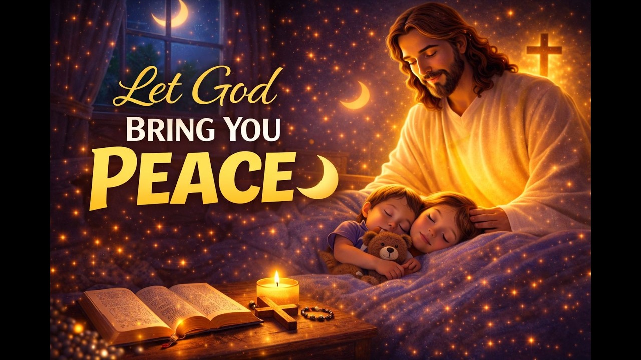 Before You Sleep Tonight… Let God Bring You Peace 🌙 | 2 Hours Christian Sleep Music & Prayer