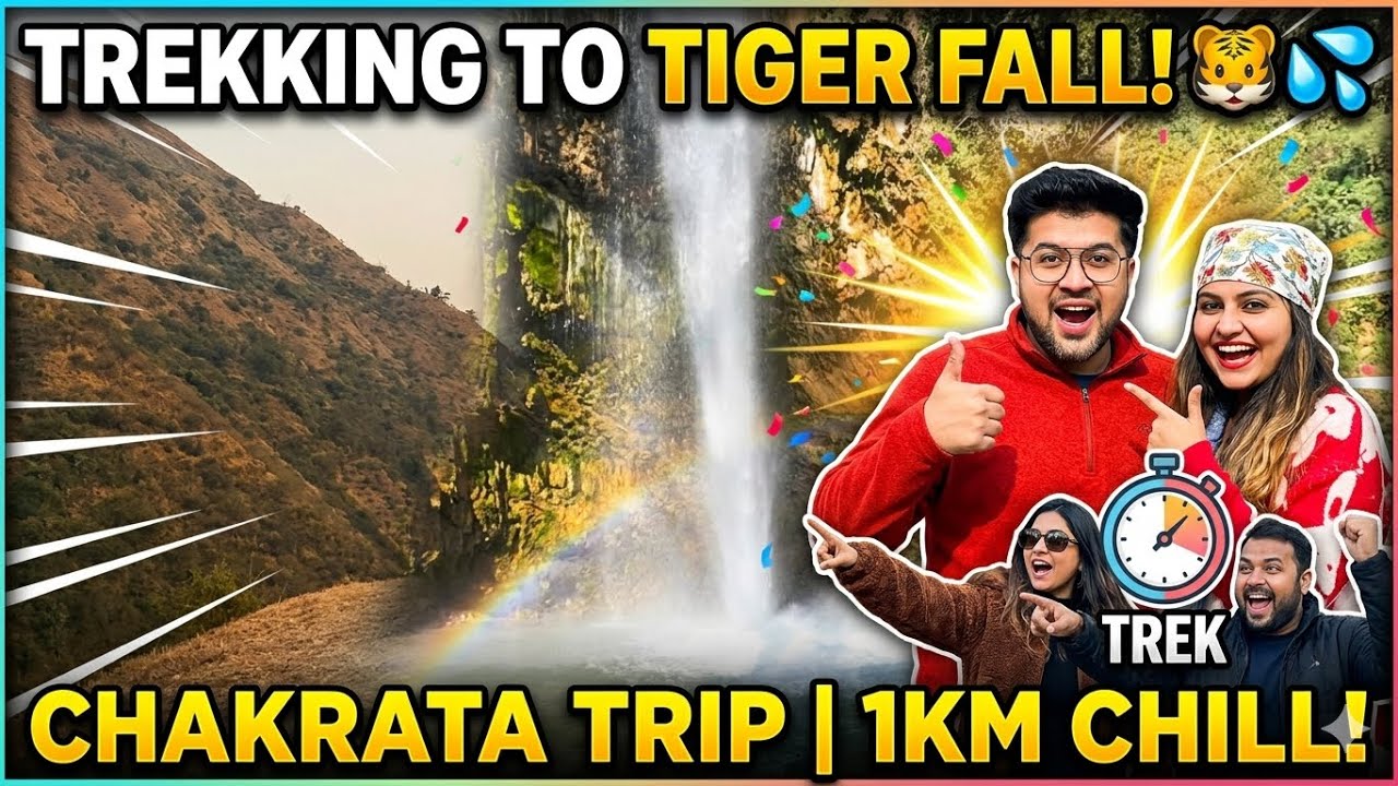 Tige R Fall WE HIKE 1KM TO SEE… A TIGER FALL ? - YouTube
