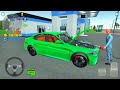 Car Simulator 2 #27 - Green Alfa Car Driving Around City - Android Gameplay
