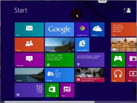 Close programs in Window 8 - Windows 8 Tutorial