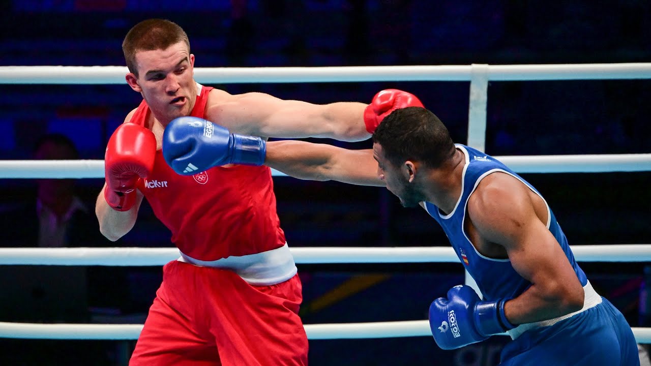 Jack Marley (92kg) - niedzielny rywal Mateusza Bereźnickiego (Paryż 2024)