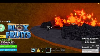 Rengoku Rework Showcase and Damage | Blox Fruits Update 20