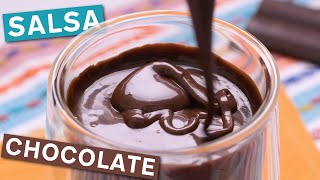 Como Preparar Salsa de Chocolate 🍫