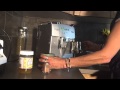 How to make an Expresso Latte with the Saeco Incanto Classic Coffee Machine
