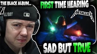 HIP HOP FAN'S FIRST TIME HEARING 'Metallica  Sad But True | GENUINE REACTION