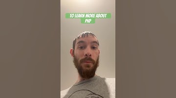 Looking to learn php? #15years #php #laravel #engineer