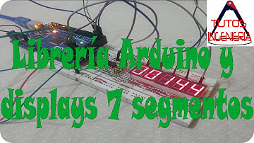 🔋 Librería para manejar N display 7 segmentos, Arduino y registro de desplazamiento