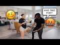 WEARING ANOTHER MANS BOXERS PRANK ON BOYFRIEND ** HE LEAVES! **