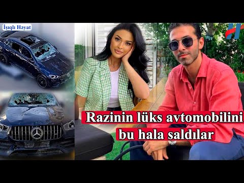 Razinin lüks avtomobilini bu hala saldılar - FOTO