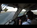 Ethiopian airlines boeing 767300er  arriving addis ababa  cockpit view  airflix exclusive