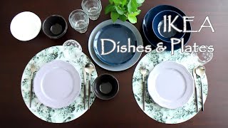 《ハイセンスなIKEAの食器》コスパ良しのステキな食器たち/安くておしゃれな食器/おしゃれなお皿/皿/テーブルコーディネート/ホームパーティー/イケア/IKEA/Table setting