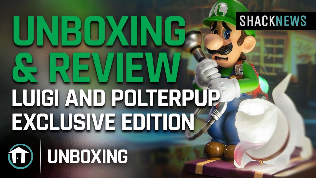 Limited Edition, Luigi and Polterpup Collector's Edition Collectibles