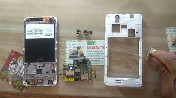 My first video lava iris x5 mobile disassembling and assembling