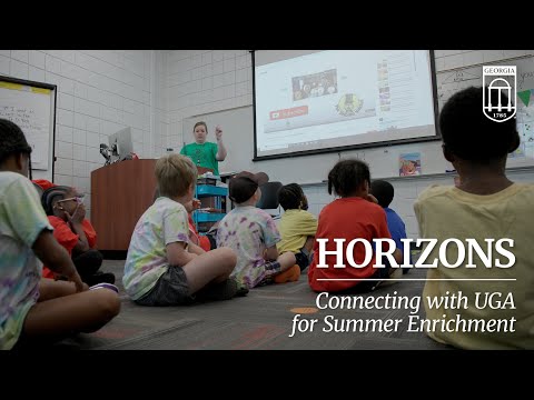Horizons is connecting with UGA for summer enrichment