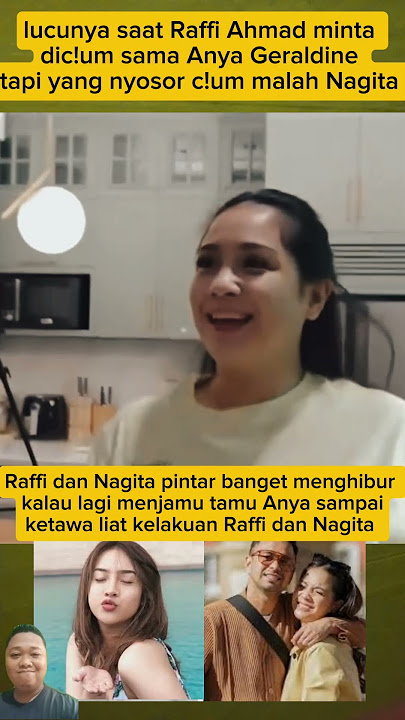 lucunya saat Raffi minta dic!um sama Anya Geraldine tapi yang nyosor malah Nagita😂#short#video#