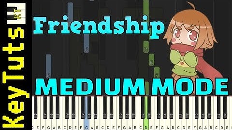 Learn to Play Friendship from Glitchtale (Undertale AU) - Medium Mode