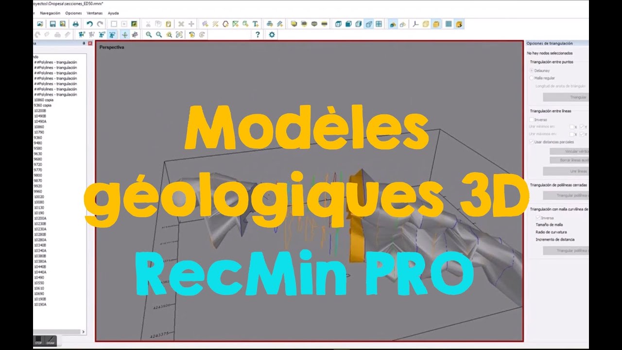 15.fr - RecMin Comment faire des modèles 3D avec RecMin PRO - YouTube